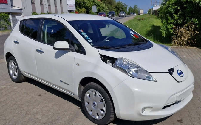 Nissan Leaf cena 22200 przebieg: 90000, rok produkcji 2016 z Ogrodzieniec małe 154